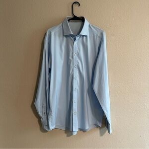 Twillory Performance Fabric Tailored Fit Button Down